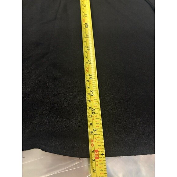 Vtg 90s ALL THAT JAZZ Gingham Babydoll Dress 9 M Black White Sunflower Grunge - Picture 7 of 14